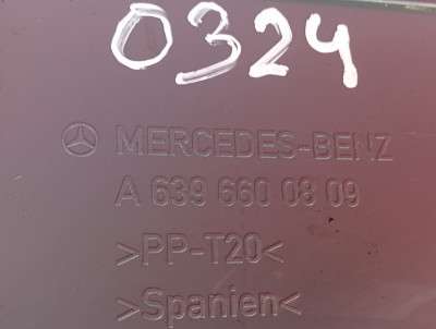 Заглушка сидіння Mercedes-Benz Vito W 639 (2003-2010) дорестайл