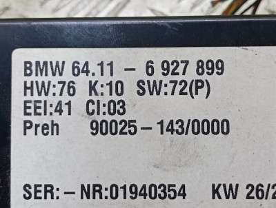 Панель керування клімат-контролю BMW X5 E53 (2003-2006) рестайл