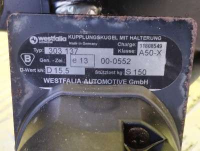 Фаркоп (причіпний пристрій) BMW X5 E53 (2003-2006) рестайл