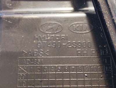Дефлектор обдування салону правий Hyundai IX35 (2010-2017)