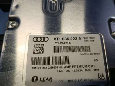 Підсилювач аудіосистеми (блок) Audi Q5 (2014-2017) LCI