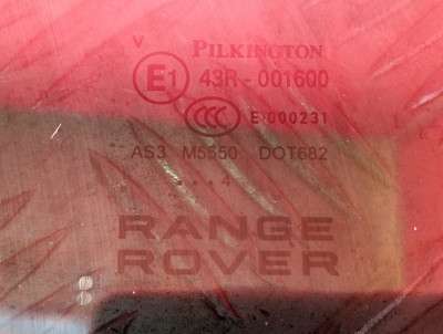 Скло кузовне заднє ліве Land Rover Range Rover Sport 2  ( 2017 - 2022 )