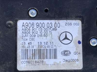 Плафон салону (ліхтар) Mercedes-Benz Sprinter W 906 (2006-2014) дорестайл