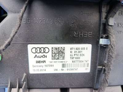 Отопитель в сборе (печка) Audi Q5 (2014-2017) LCI