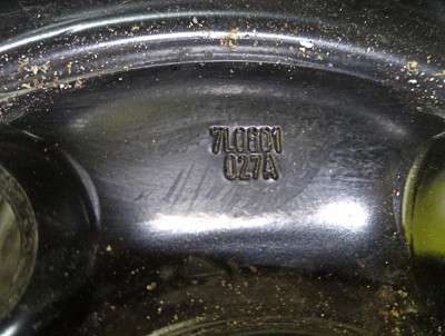 Колесо запасное (докатка) Volkswagen Touareg (2007-2010) рестайл