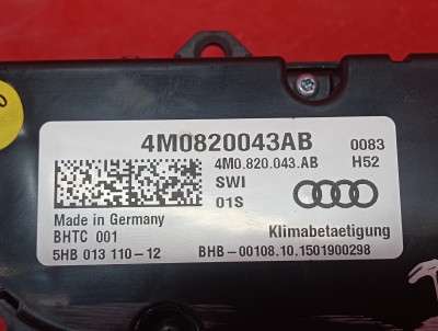 Панель управления климат-контроля Audi Q7 4M(2015-2020)