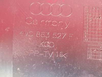 Обшивка (накладка) багажного отделения Audi Q7 4M(2015-2020)