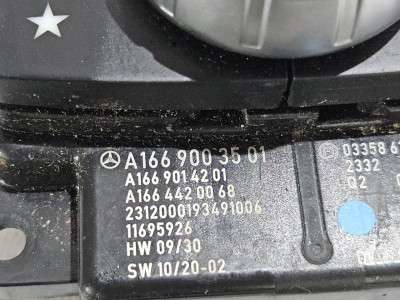 Блок кнопок Mercedes ML W166 (з 2011) - 4