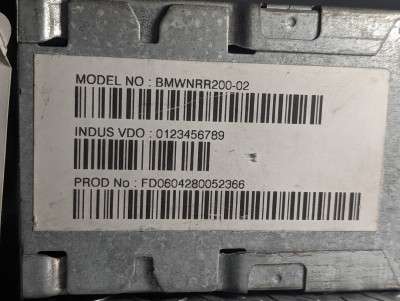 Блок навигації BMW X5 E53 (2003-2006) рестайл