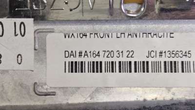 Накладка декоративная (молдинг) передней левой двери Mercedes ML W164 (2005-2011)