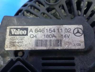 Генератор Mercedes-Benz Vito W 639 (2003-2010) дорестайл