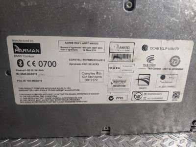 Блок телематика (Combox telematik) BMW X5 E70 (2010-2013) рестайл