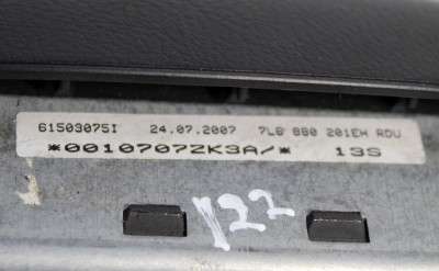 Подушка безпеки в кермо Volkswagen Touareg (2007-2010) рестайл - 3