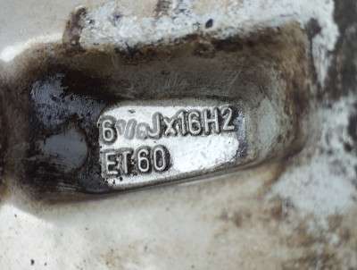 Колісний диск литий Mercedes-Benz Vito W 639 (2003-2010) дорестайл