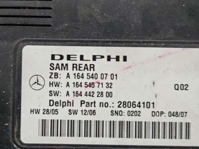 Блок комфорта SAM (Signan Auswerte Modul) Mercedes GL X164