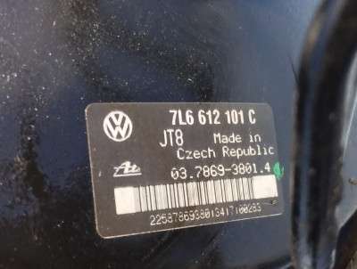Підсилювач гальм вакуумний Volkswagen Touareg (2007-2010) рестайл