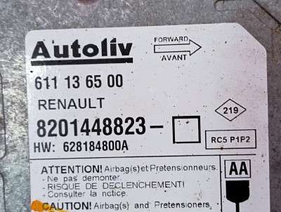 Блок керування подушками безпеки RENAULT MASTER III