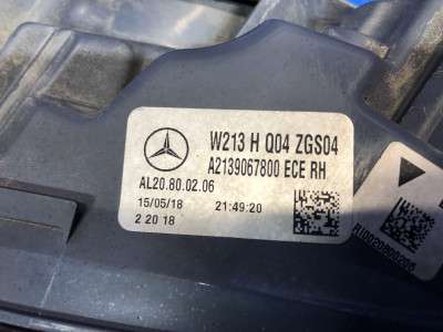 Ліхтар задній правий Mercedes-Benz E63 S