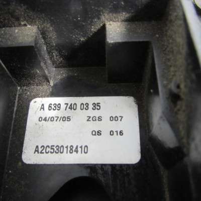 Замок дверей задньої правої Mercedes-Benz Vito W 639 (2003-2010) дорестайл - 4