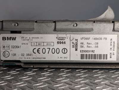 Блок керування телефоном (Bluethooth) BMW X5 E53 (2003-2006) рестайл - 2