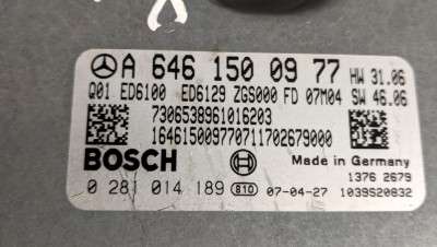 Блок управления двигателем Mercedes-Benz Vito W 639 (2003-2010) дорестайл