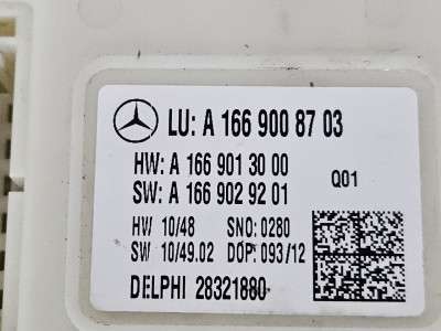 Блок комфорта SAM (Signan Auswerte Modul) Mercedes ML W166 (з 2011)