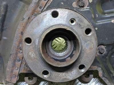 Ступиця (кулак цапфа) передня права BMW X5 E53 (2003-2006) рестайл