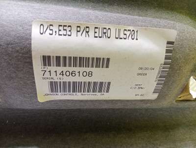 Обшивка стелі (стеля) BMW X5 E53 (2003-2006) рестайл