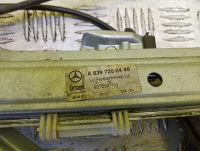 Склопідйомник електричний двері передньої лівої Mercedes-Benz Vito W 639 (2010-2014) рестайл - 5
