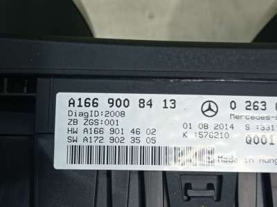 Панель приладів (щиток приладів) Mercedes GL X166