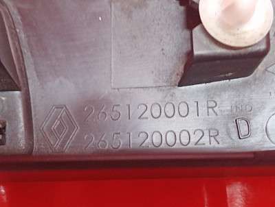 Планка підсвічування номера RENAULT MASTER III