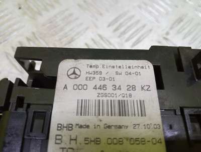 Панель керування клімат-контролю Mercedes-Benz Sprinter W 903 (2000-2006)