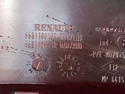 Жабо пластик щиток водоотводящий RENAULT MASTER III