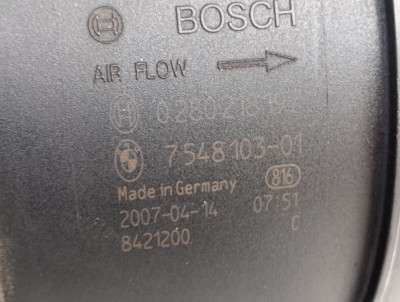 Витратомір повітря (ДМВП) BMW X5 E70 (2007-2010) дорестайл
