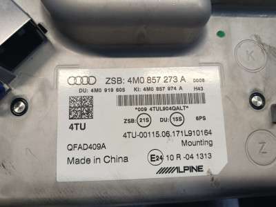 Монітор (дисплей комп`ютера центральний) Audi Q7 4M(2015-2020)