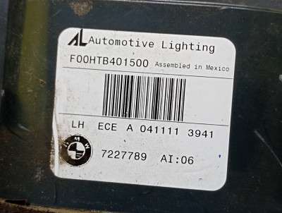 Фонарь задний левый BMW X5 E70 (2010-2013) рестайл