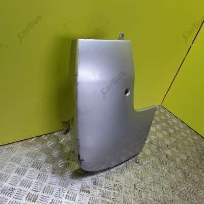 Клык (угол) бампера правый Renault Trafic II, Opel Vivaro II, Nissan Primastar II (2006-2014) рестайл