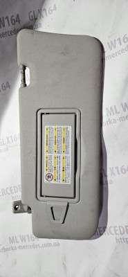 Козырек солнцезащитный левый Mercedes ML W164 (2005-2011)