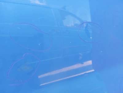Двері передні праві Renault Trafic II, Opel Vivaro II, Nissan Primastar II (2006-2014) рестайл