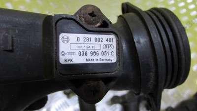 Патрубок інтеркулера Volkswagen Touareg (2003-2006) дорестайл