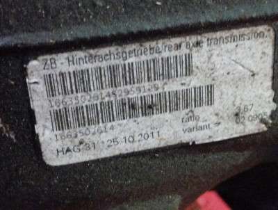 Редуктор заднього моста Mercedes ML W166 (з 2011)