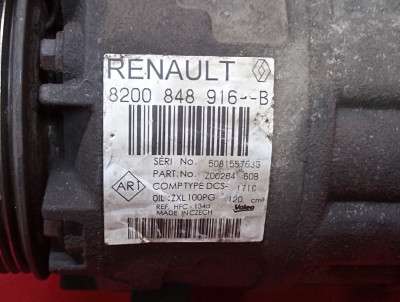 Компрессор кондиционера RENAULT MASTER III