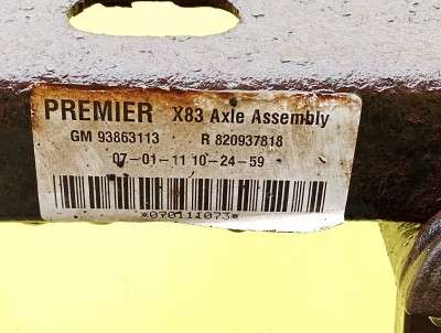 Балка підвіски задня (підрамник) Renault Trafic II, Opel Vivaro II, Nissan Primastar II (2006-2014) рестайл