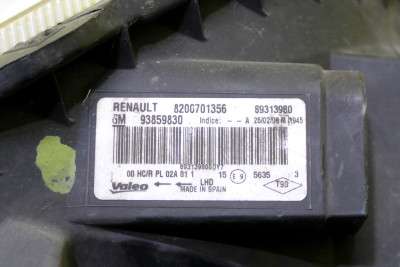 Фара передняя правая Renault Trafic II, Opel Vivaro II, Nissan Primastar II (2006-2014) рестайл