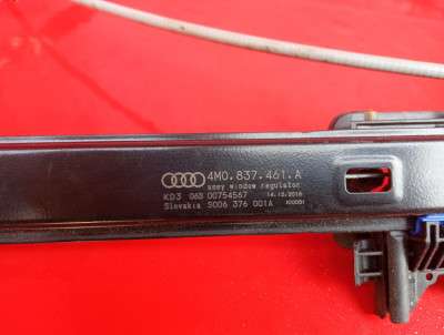 Склопідйомник електричний двері передньої лівої Audi Q7 4M(2015-2020)