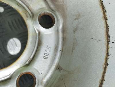 Диск колесный штампованный Renault Trafic II, Opel Vivaro II, Nissan Primastar II (2006-2014) рестайл