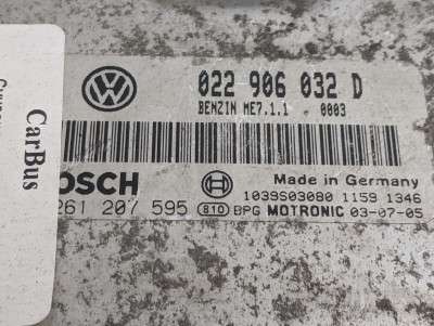 Блок керування двигуном Volkswagen Touareg (2003-2006) дорестайл