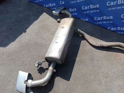 Глушитель (выхлопная труба) Audi Q7 4M(2015-2020)