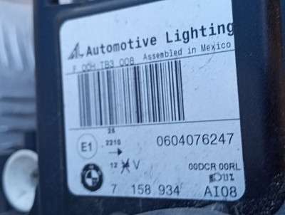 Фара передня права BMW X5 E70 (2007-2010) дорестайл
