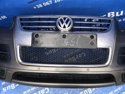 Бампер передній Volkswagen Touareg (2007-2010) рестайл